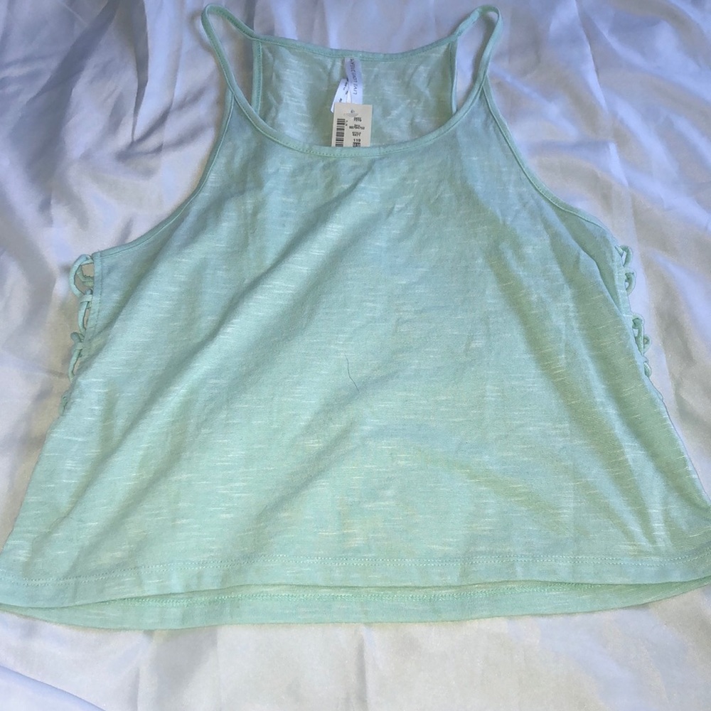 Light blue tank top